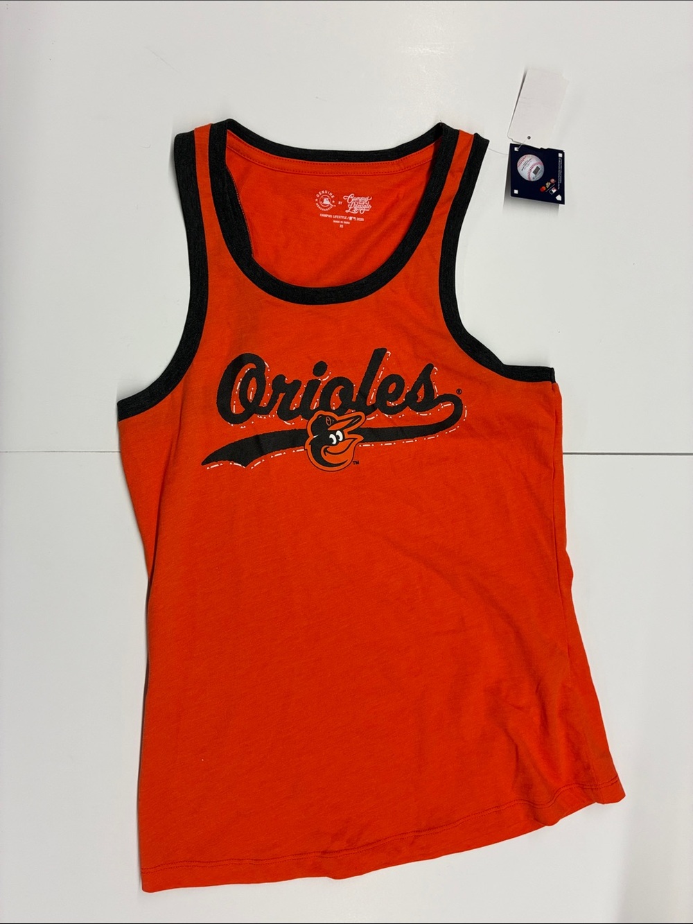 NEW Campus Lifestyle MLB Officially Licensed Orioles Tank Top Size XS